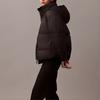 Calvin Klein Solid Color Comfortable Zip Long Sleeve Down Jacket Women Outerwear Black 40WL544-001