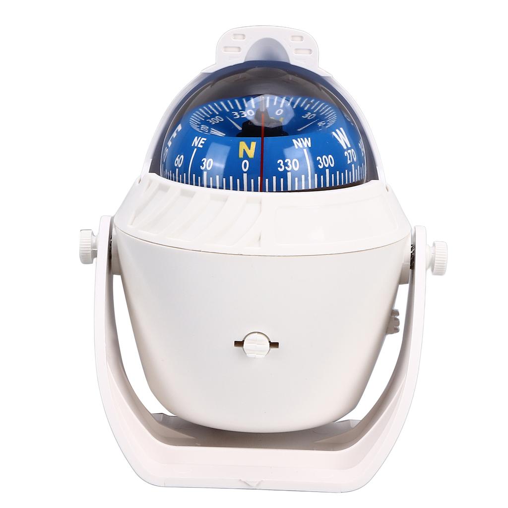 Marine Boat Navigation Compass Magnetic Declination Adjustment Night Lighting Dash Mount for Cars Ships Caravans