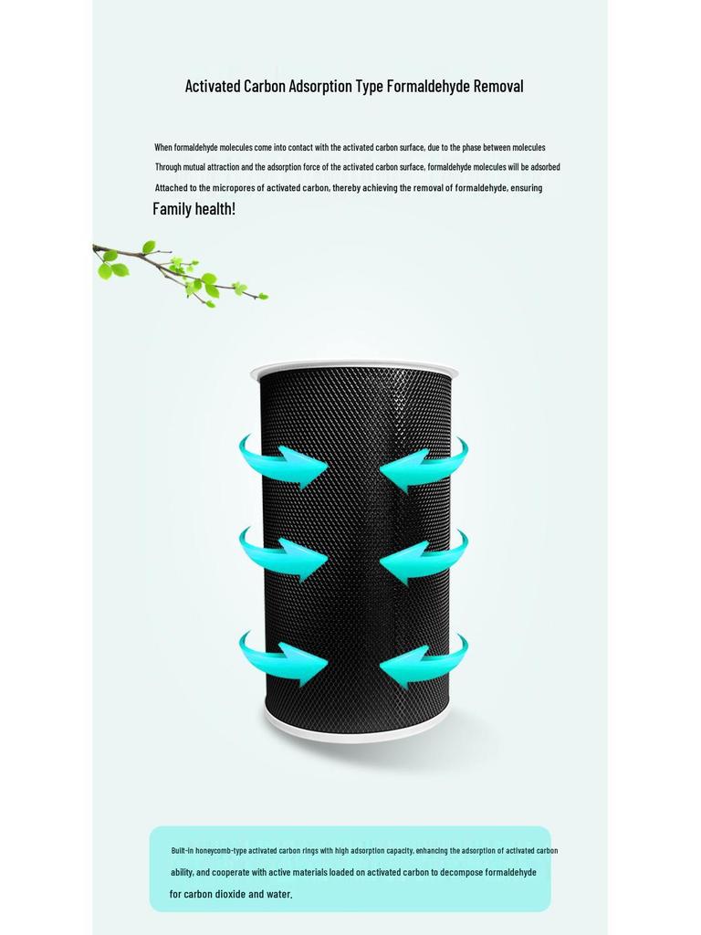 DIY Air Purifier for Smoke & Formaldehyde Removal - Adjustable Speed Deodorizing Machine