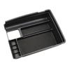 Black ABS Car Armrest Storage Box for Interior Accessories, Compatible with Ri.