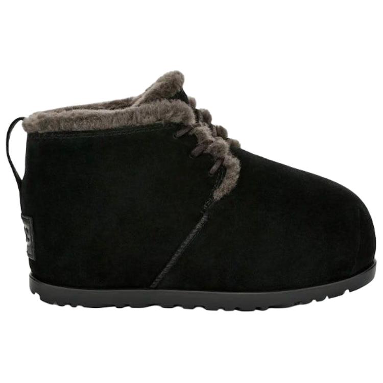 UGG Pumped Fashionable Short Snow Boots Women Boots Black 1158261-BLK