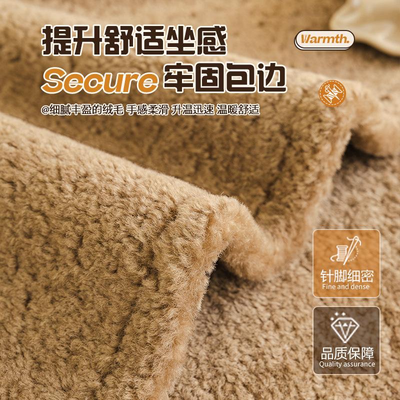 Light Luxury Teddy Fleece Sofa Cushion Premium Sense Autumn And Winter Cartoon Sofa Cover  New Plush Cover Towel