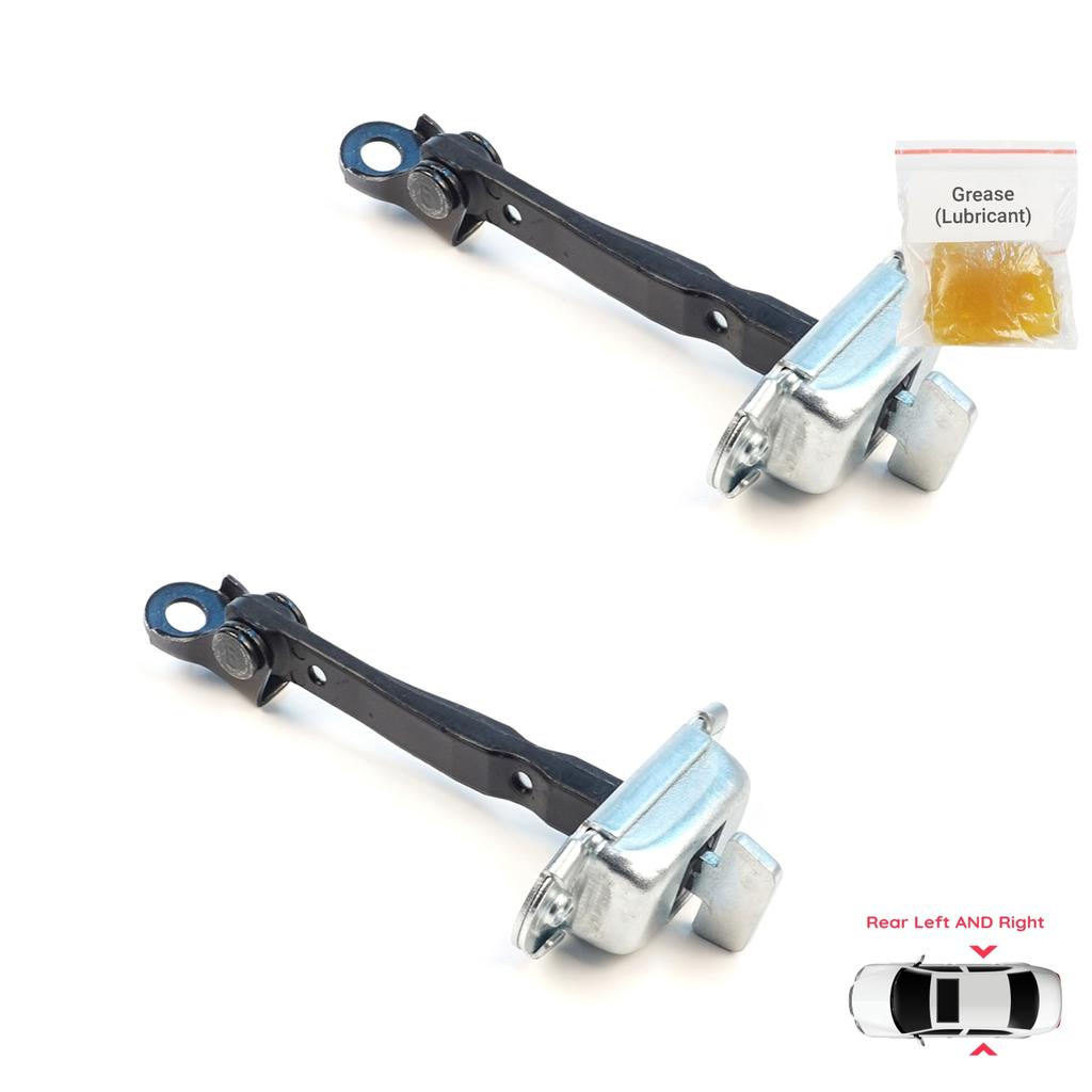 EDP1684-1 2 Pieces Rear Door Hinge Brake Stop Check Assy Limiter Strap for Mitsubishi Outlander MK3 GG GF ASX MK1 GA Delica D:5 RVR MK3 GA 5732A157