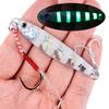 5pcs Metal Jig Fishing Lure Weights 7g-40g Trolling Hard Bait Bass Fishing Bait Tackle Trout Jigging Lure Jigs Saltwater Lures