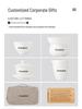 Jade White Porcelain Camping Travel Gongfu Tea Set with Tea Tray