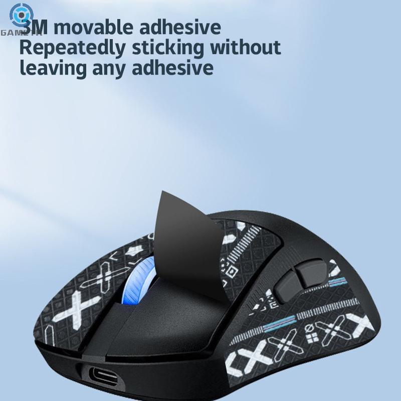 Mouse Grip Tape Sticker Non Slip Suck Sweat For ROG Keris 2/2 Ace Wireless Gaming Mouse Anti-Slip Sticker Gamer Accessories