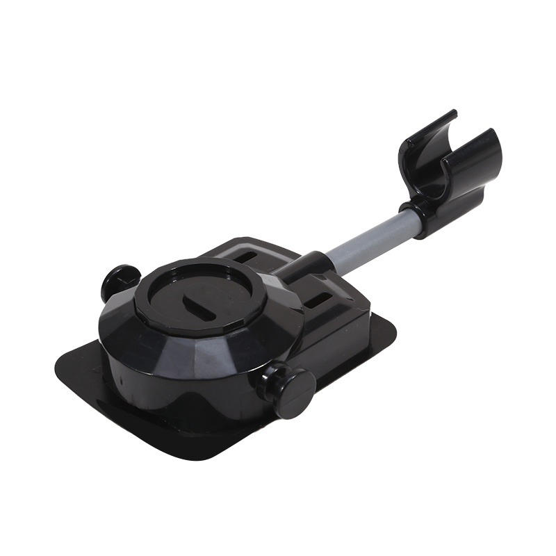 Nastavitelný držák sprchové hlavice o 360° Samolepicí Nástěnný Držák ruční sprchové hlavice Univerzální