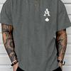 Unisexs Casual Shortsleeved Roundneck Tshirt Fashionable and Versatile Trendy Tshirt Daily Commuting Tshirt Tops
