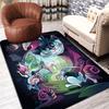 Cute Cartoon Cheshire Cat Rug Floor Mat for Living Room or Bedroom Soft and Comfortable Carpet a Gift for Birthday and Holiday.SFF0917352