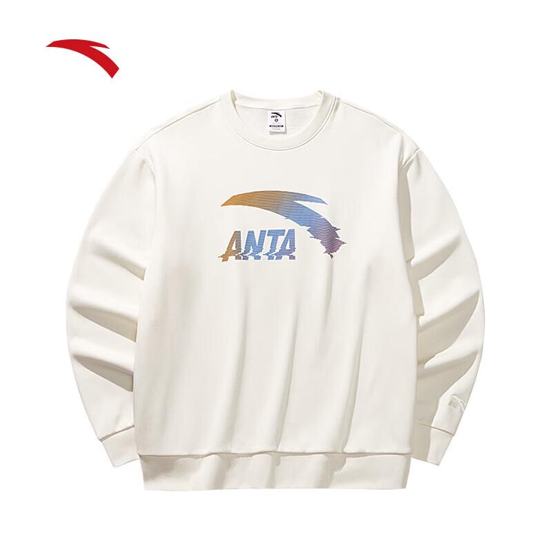 Anta Unisex Fleece Lined Crewneck Sweatshirt