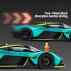 NEW 1/23 Aston Martin Valkyrie Supercar Alloy Model Car Toy Diecasts Metal Casting Sound and Light Car Toys for Children Vehicle
