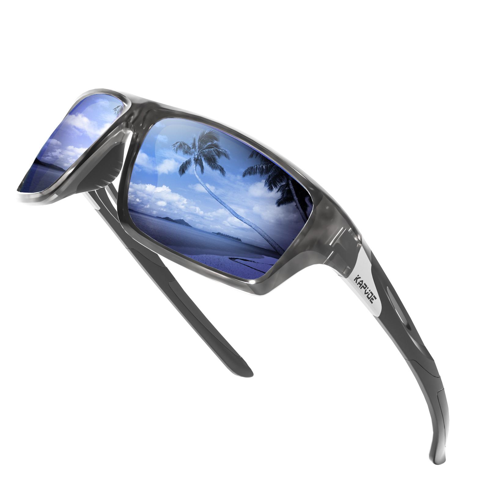 

Kapvoe Hiking Eyewear Polarized Sunglasses Cycling Man Women UV400 Cycling Glasses Sports Goggles Bike MTB Bicycle Glasses