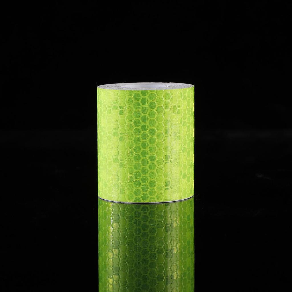 2cm PVC Reflective Warning Sticker for Mountain Bikes - Adhesive, Anti-collision Reflective Tape Strip