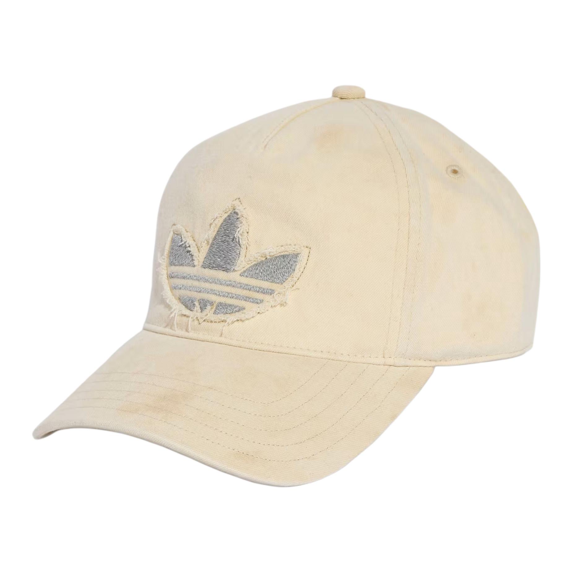 Adidas Originals Cotton Baseball Caps Unisex Khaki JW0000