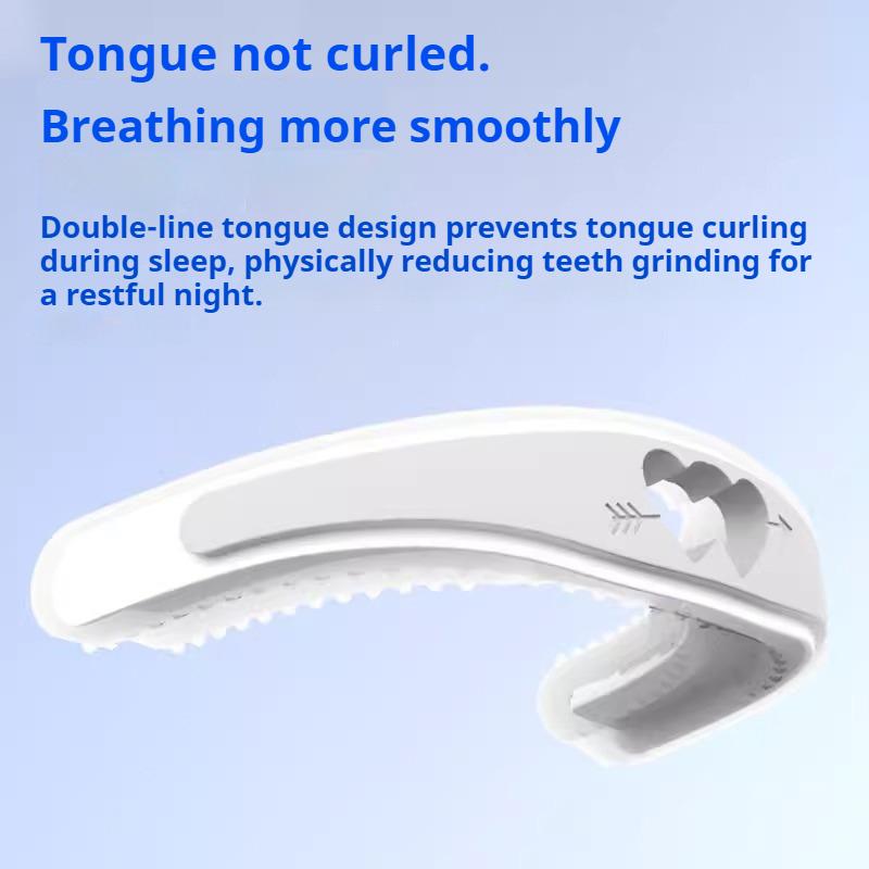 Nighttime anti-snoring mouthguard