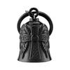 Motorcycle Riding Guardians Bell Steel Alloy Alloy Good Luck Horn Cross Angel Wings Motorcycle Bell For Men Rider Riding Cycling