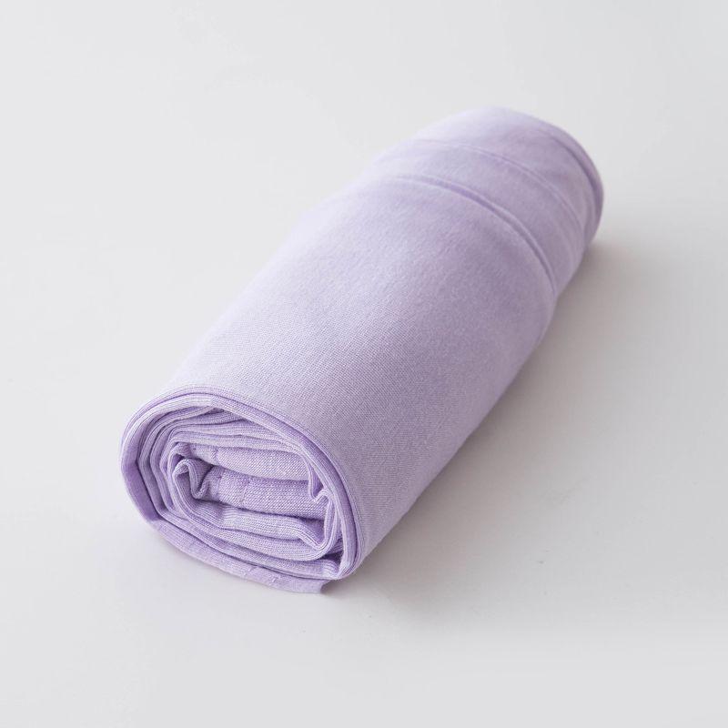 

Летние ультратонкие леггинсы Ice Silk для девочек, белые брюки для детей среднего и большого размера 160 фиолетовый