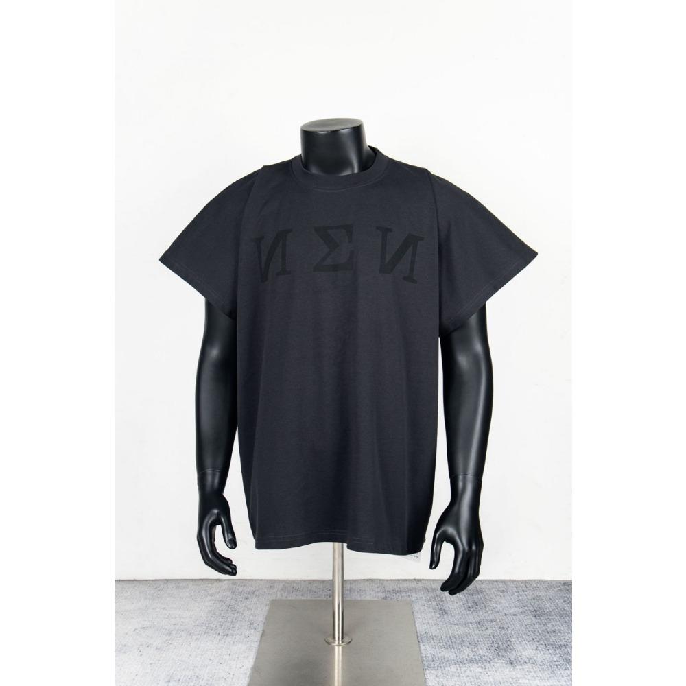 ZYLLO Modă Casual Negru Alb Tricou Bărbați Femei Tricou Oversized