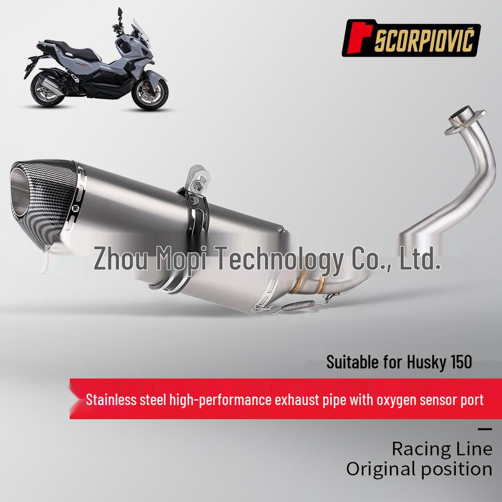 Husky 150 Mid-Rear Section Silencer Kit