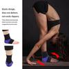 1Pc Ankle Sprain Support Bandage Sport Basketball Knitted Injury Protector Brace(L)