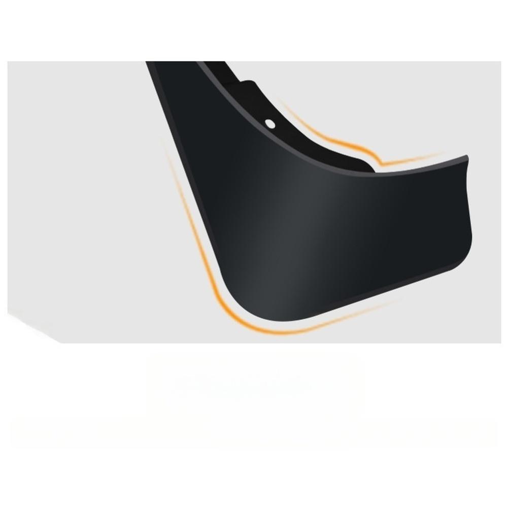 Paraspruzzi in PP Nero per Toyota RAV4 2026+ Copertura Completa Set da 4 Pezzi Paraspruzzi Ruote Anteriori Posteriori 315x200mm 325x210mm