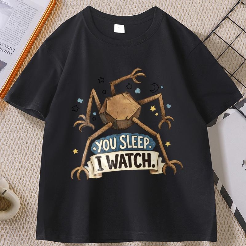 You Sleep I Watch Maglietta Retro Alieno T-shirt Project Hail Mary Rocky T-shirt Stampata Larga Comoda Magliette Girocollo