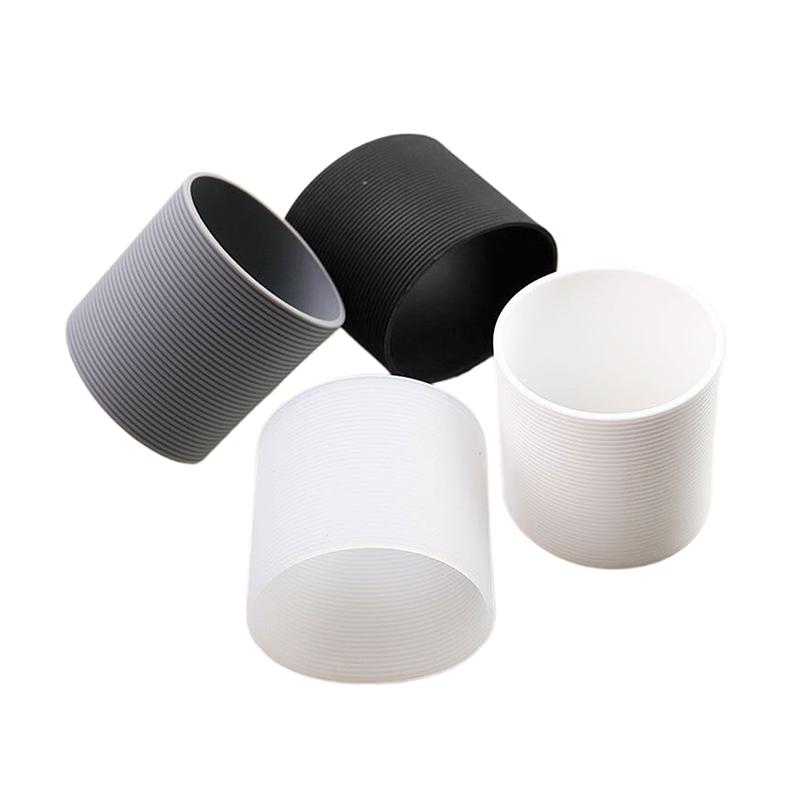 Silikonový protiopařovací protiskluzový kryt na kávový šálek Univerzální kónický závitový návlek na šálek Hrnček Keramický Skleněný kryt na šálek