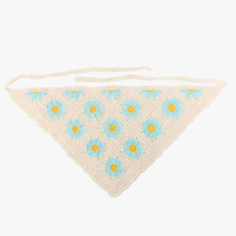 Женский платок SS Цветочный капюшон A33599_Purple