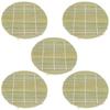 Set of 5 Bamboo Noodle Plates and Bowls Japanese Commercial [16.5cm] [Japanese Restaurant, Inn, Tableware, Use]