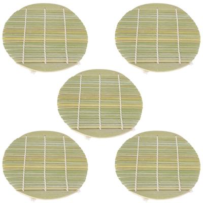 Set von 5 Bambusrollos [16,5cm Durchmesser]