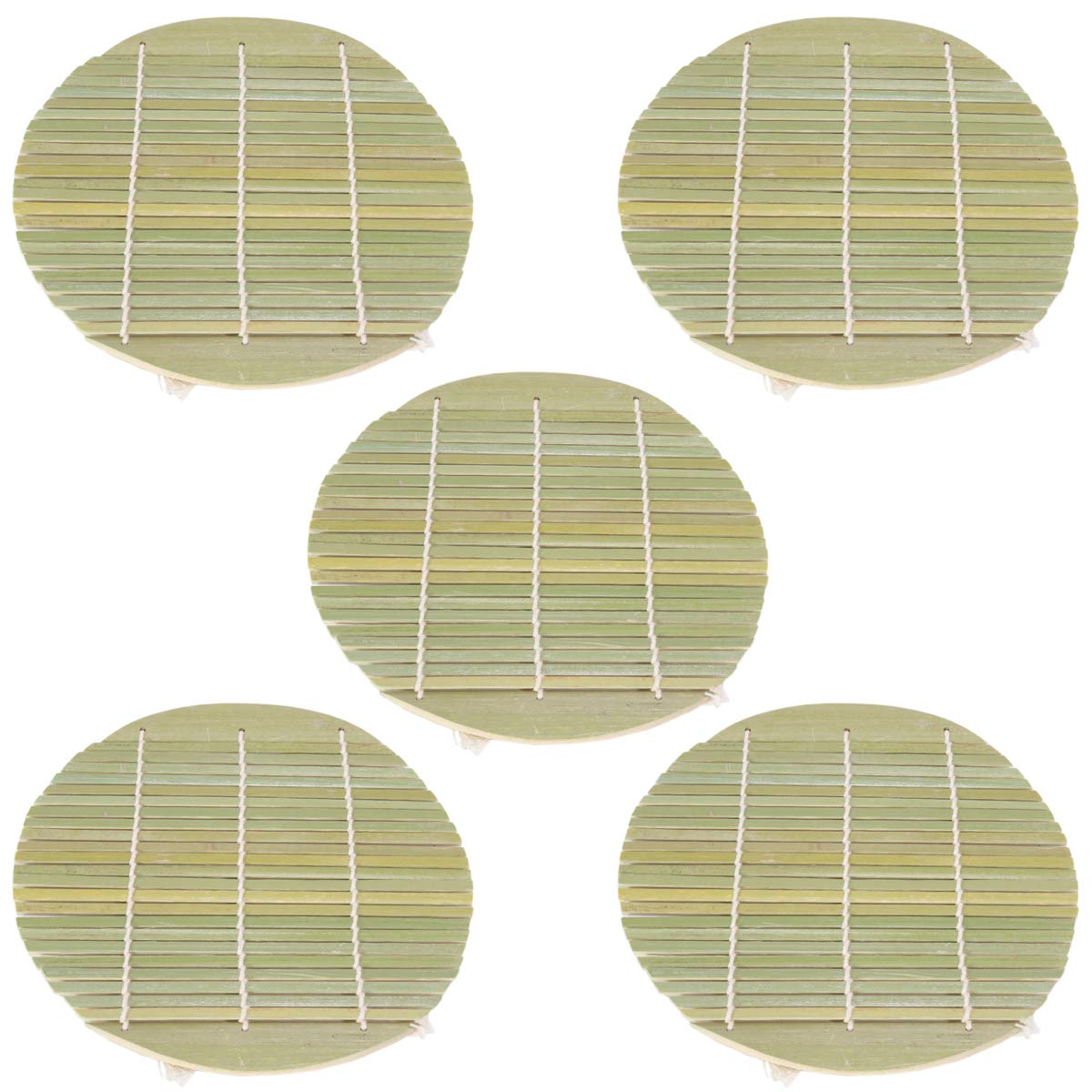 

Set of 5 Bamboo Noodle Plates and Bowls Japanese Commercial [16.5cm] [Japanese Restaurant, Inn, Tableware, Use]