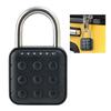 6 Digit Password Lock Electronic Combination Lock IP67 Waterproof Padlock for Luggage Locker