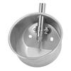 Automatic Pig Waterer Round Thickened Stable Stainless Steel Auto Piglet Drinking Water Bowl for Pig Farm
