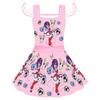 83123 Rochie din plasă cu imprimeu Lily Lovebraids pentru fete