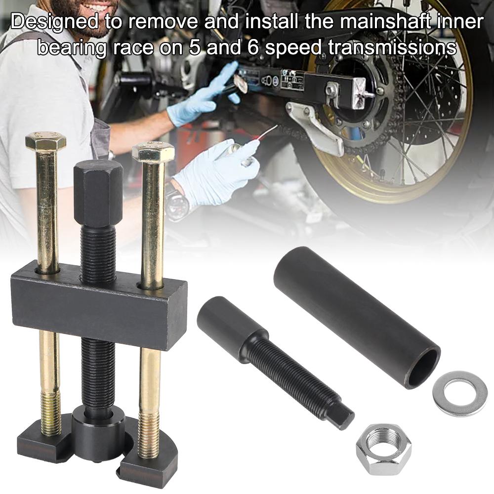 Mainshaft Inner Bearing Race Tool 34902-84 for Harley Electra Glide Puller Removal Tool Installer Black Big Twin Transmission