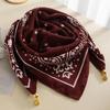 Women's Magnetic Buckle Cotton Scarf - Stylish, Lightweight, Comfortable Neck Protection