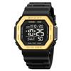 SKMEI 1988 Military Countdown Chrono Wristwatch for Men LED Display Digital Sport Watch Mens Waterproof Clock 1628 Reloj Hombre