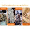Breathable Cat Spay Recovery Suit Soft Cotton Anti Lick Surgical Garment For Post Surgery Wound Protection