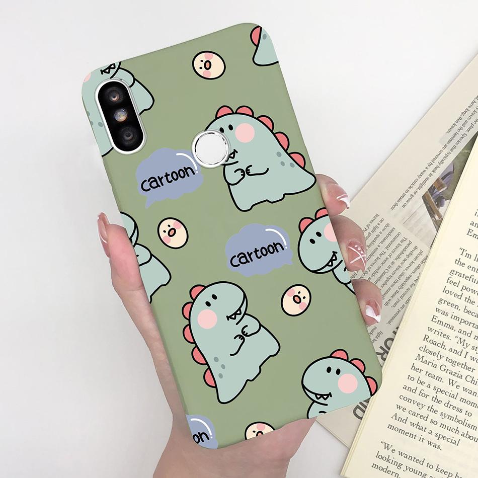 Case For Xiaomi Redmi S2 Y2 Cover Soft Matte Cute Pattern Silicone TPU Phone Case for Xiaomi RedmiS2 S 2 Y 2 Cases Back Cover