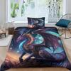 Diablo Bedding Sets Exquisite Bed Supplies Set Immortal Game Duvet Cover Bed Comforter Set Bedding Set Luxury Birthday Gift