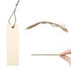 Wooden Bookmark Tags: DIY Doodling, Rectangular Labels, Craft Wood Pieces & Pendants.