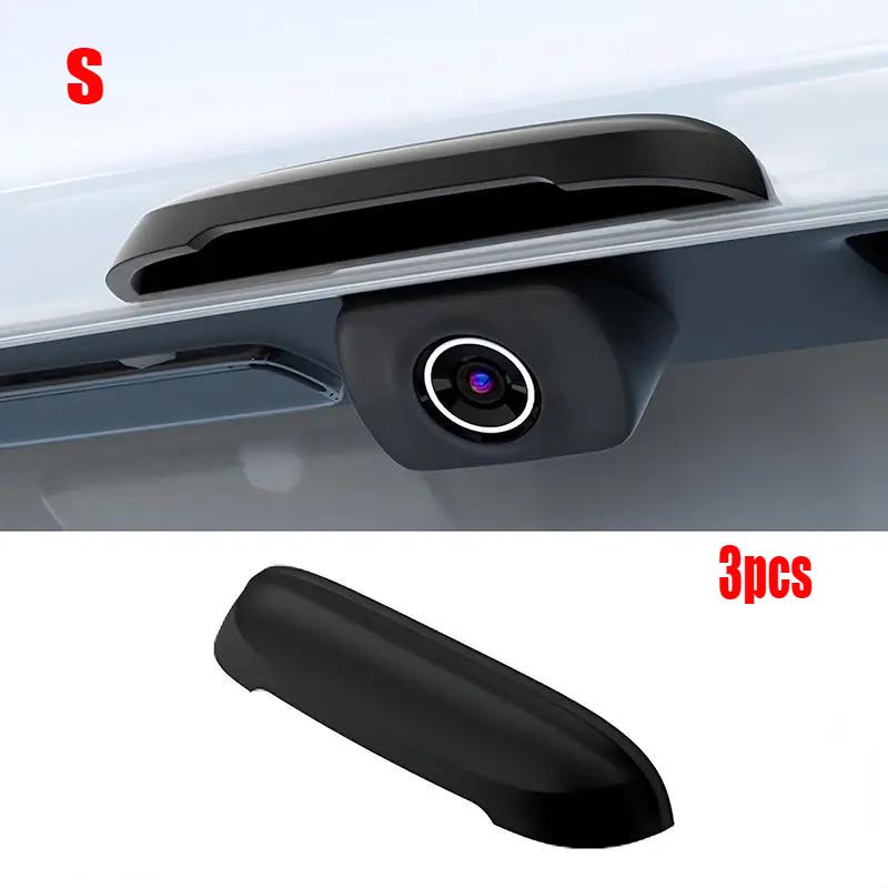 Car Rear Camera Rain Cover 3Pc ABS Rain Proof Waterproof Shield Reversing Camera Cover Reverse Shade Exterior Accessory Hot Sale