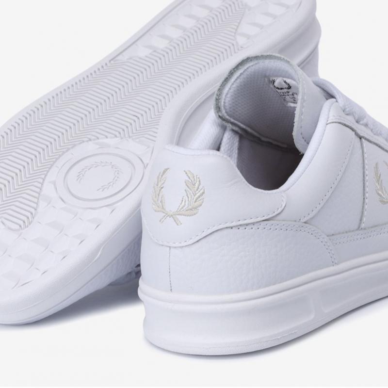 Fred Perry Men S Sneaker Textured Leather Sfpm2417329 T33