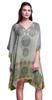 Phagun Ladies Kaftan Holiday Loungewear Midi Dress Beach Coverup-4X-5X