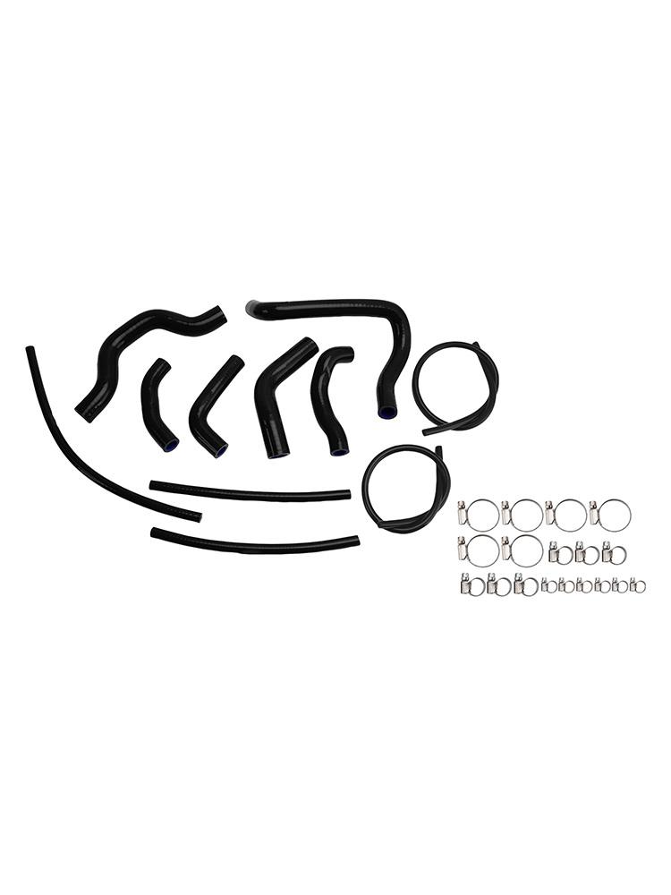Silicone Radiator coolant Hose Fit For Ducati Monster 937 2021-2025 Black