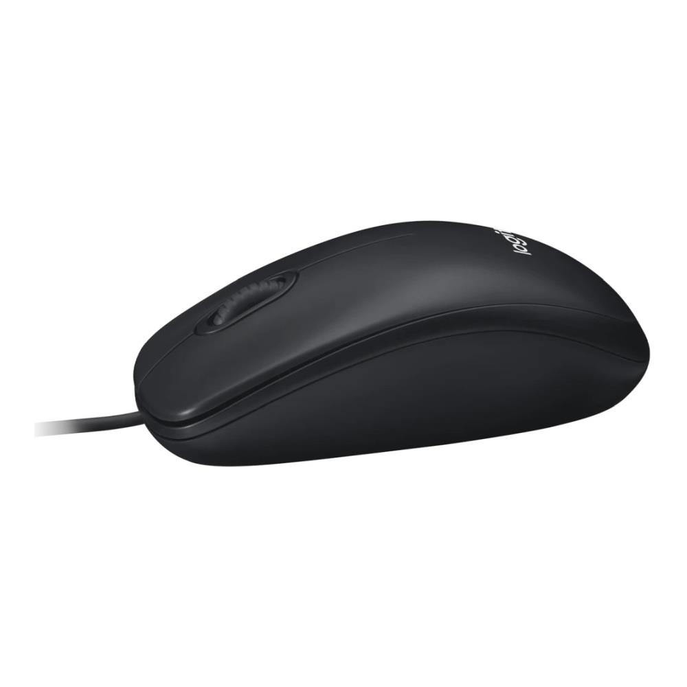 Logitech M100 Wired Optical Mouse Black
