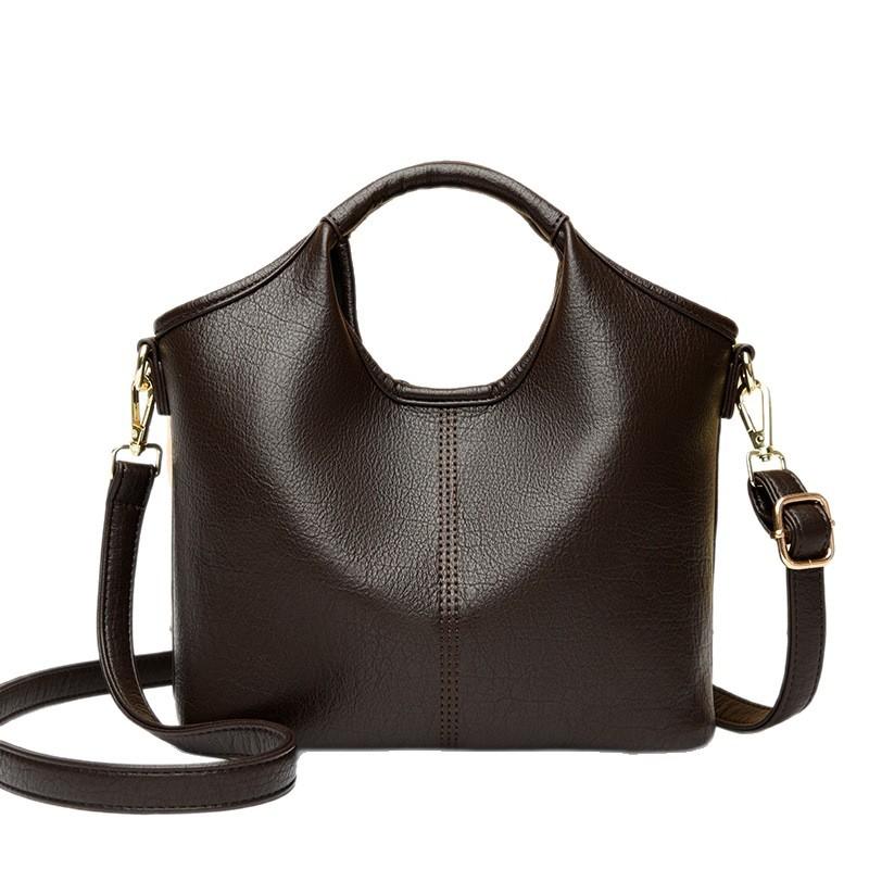 Bag 2025 New Versatile Retro Portable Large-capacity Tote Bag High-end Sense Commuter Niche One-shoulder Crossbody Bag