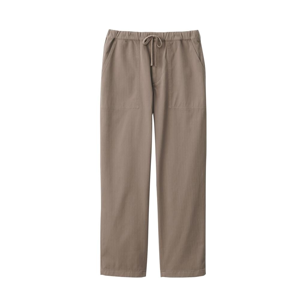 MUJI Stretch Jersey Baker Pants AE0ZOA5S Mocha Brown S Men's Men's Men's