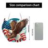 3D Creative American Flag And Painting Wall Hanging Living Room Wall Hanging Home Decoration