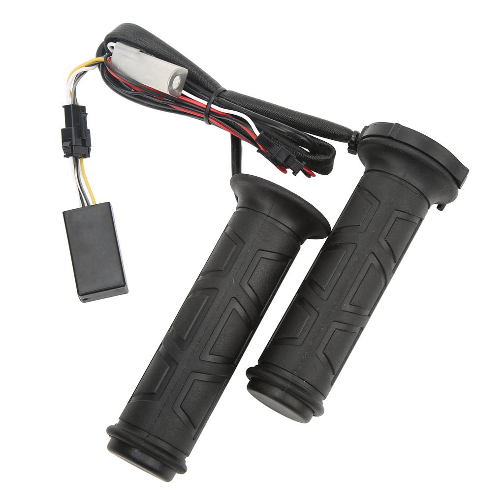 Motorcycle Heated Hand Grips 12V DC 15?35W Electric Hot Heat Adjustable Temperature Handlebar for